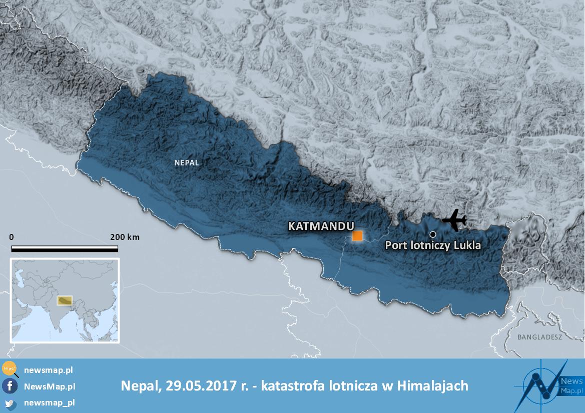 Nepal - Port lotniczy Lukla