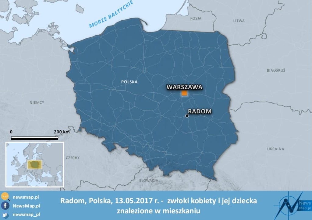Radom - 2 ciała na mieszkaniu