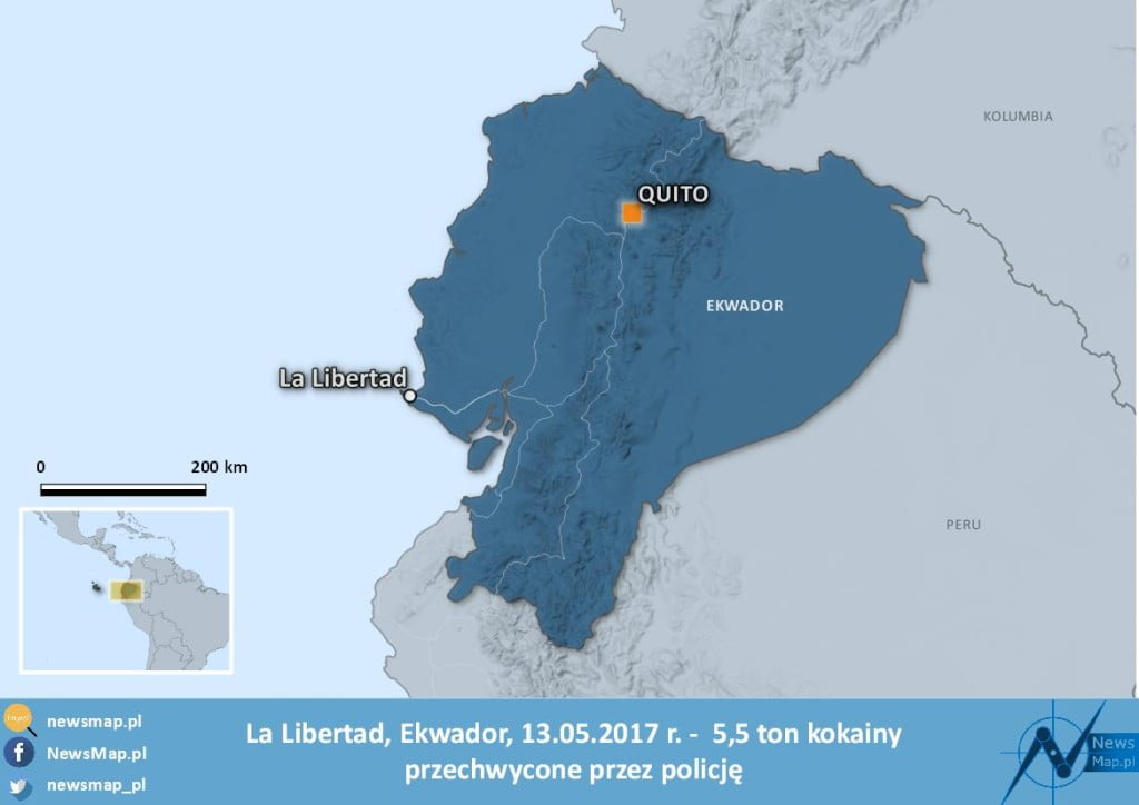 ekwador - kokaina