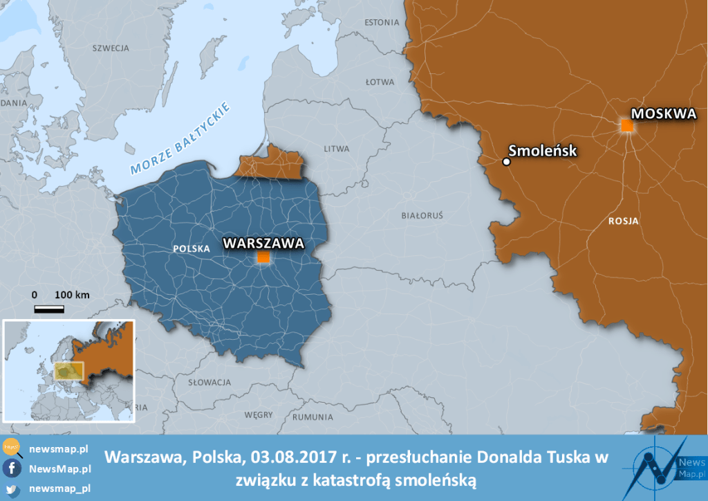 Smoleńsk, Warszawa