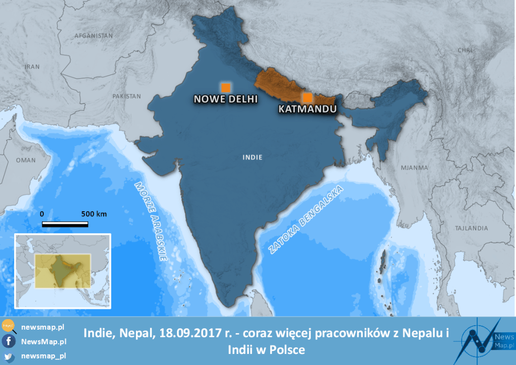 nepal, indie