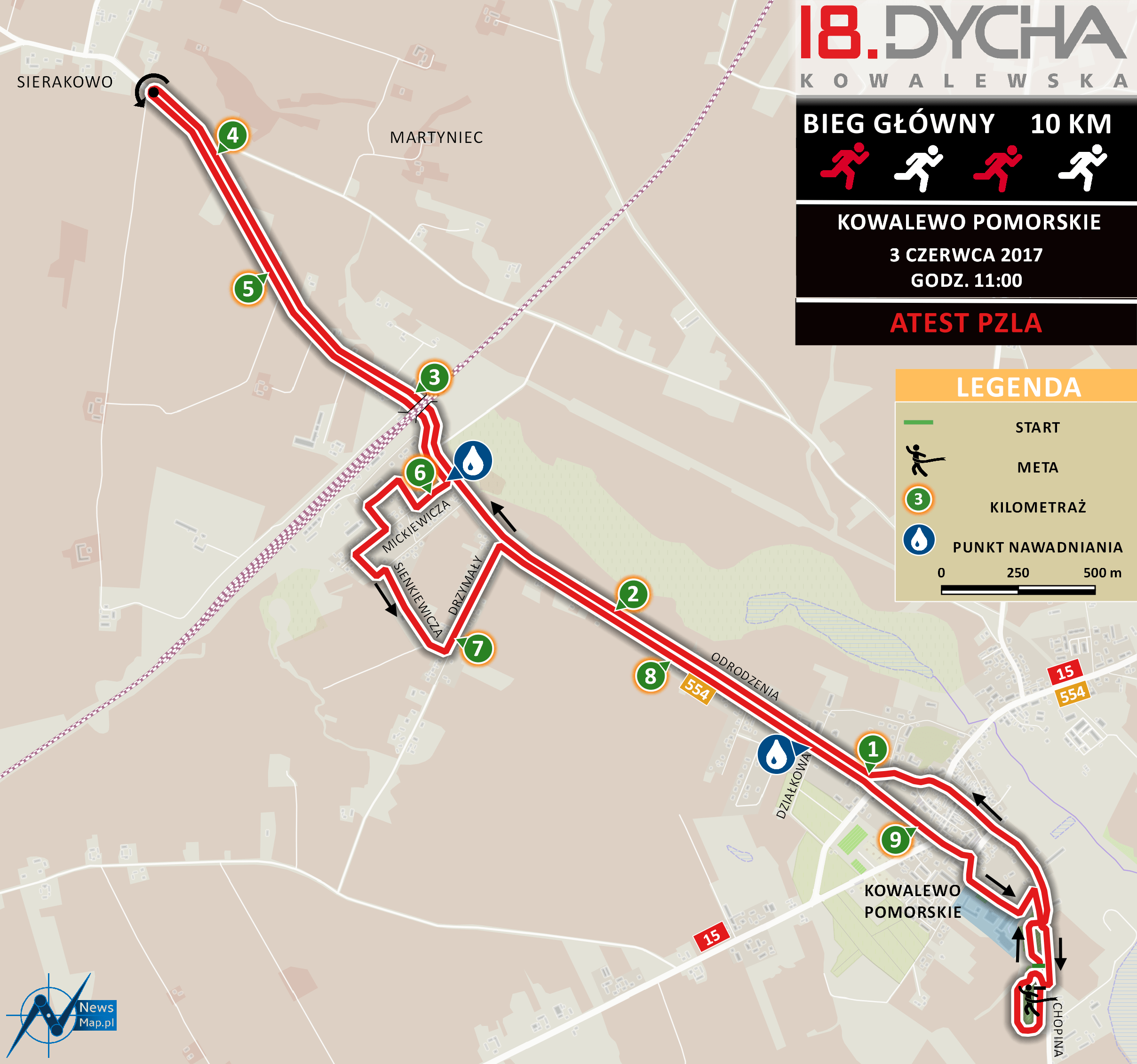 18. Dycha Kowalewska - mapa trasy2