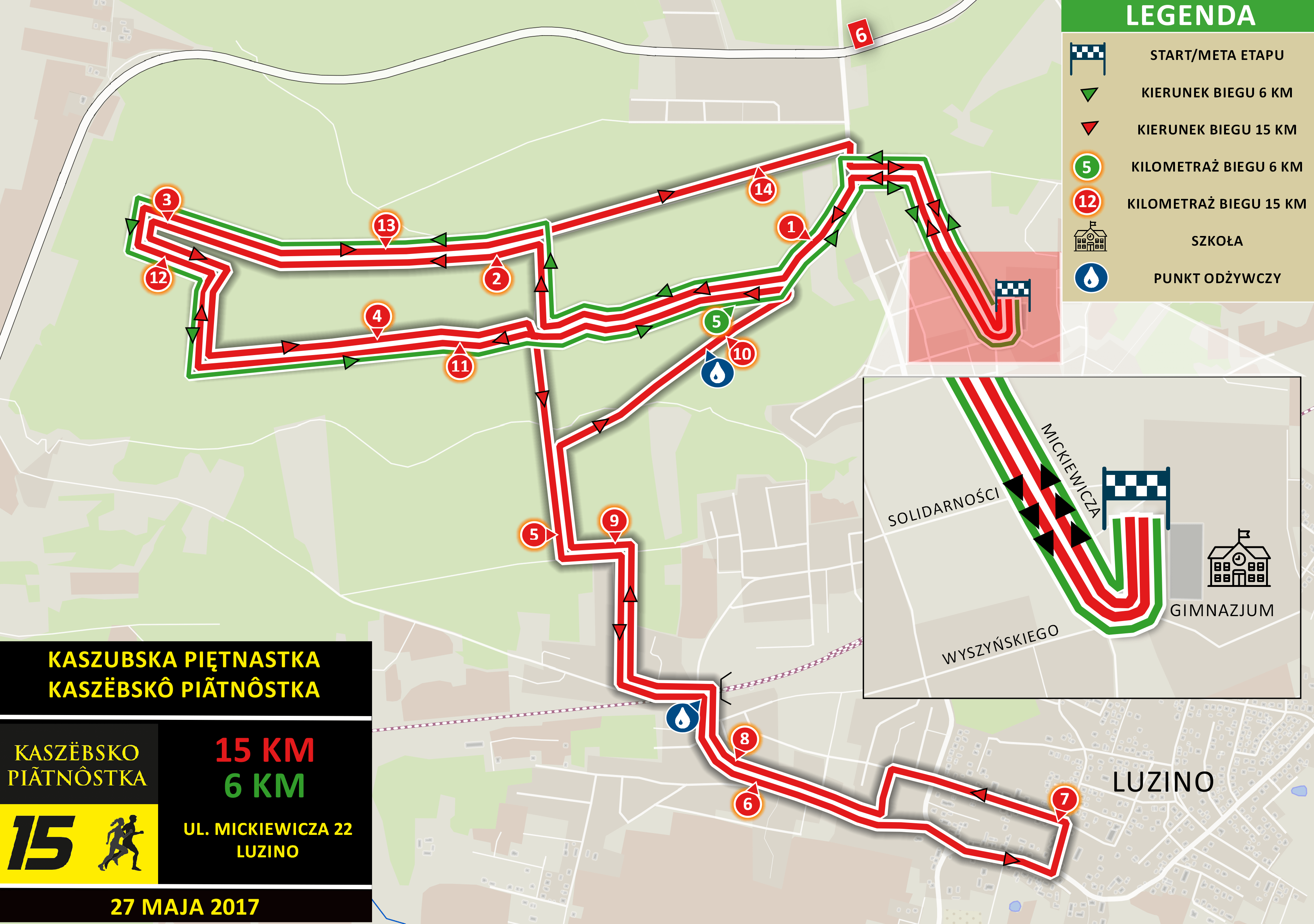 Kaszubska 15 - mapa NewsMap.pl (druk)