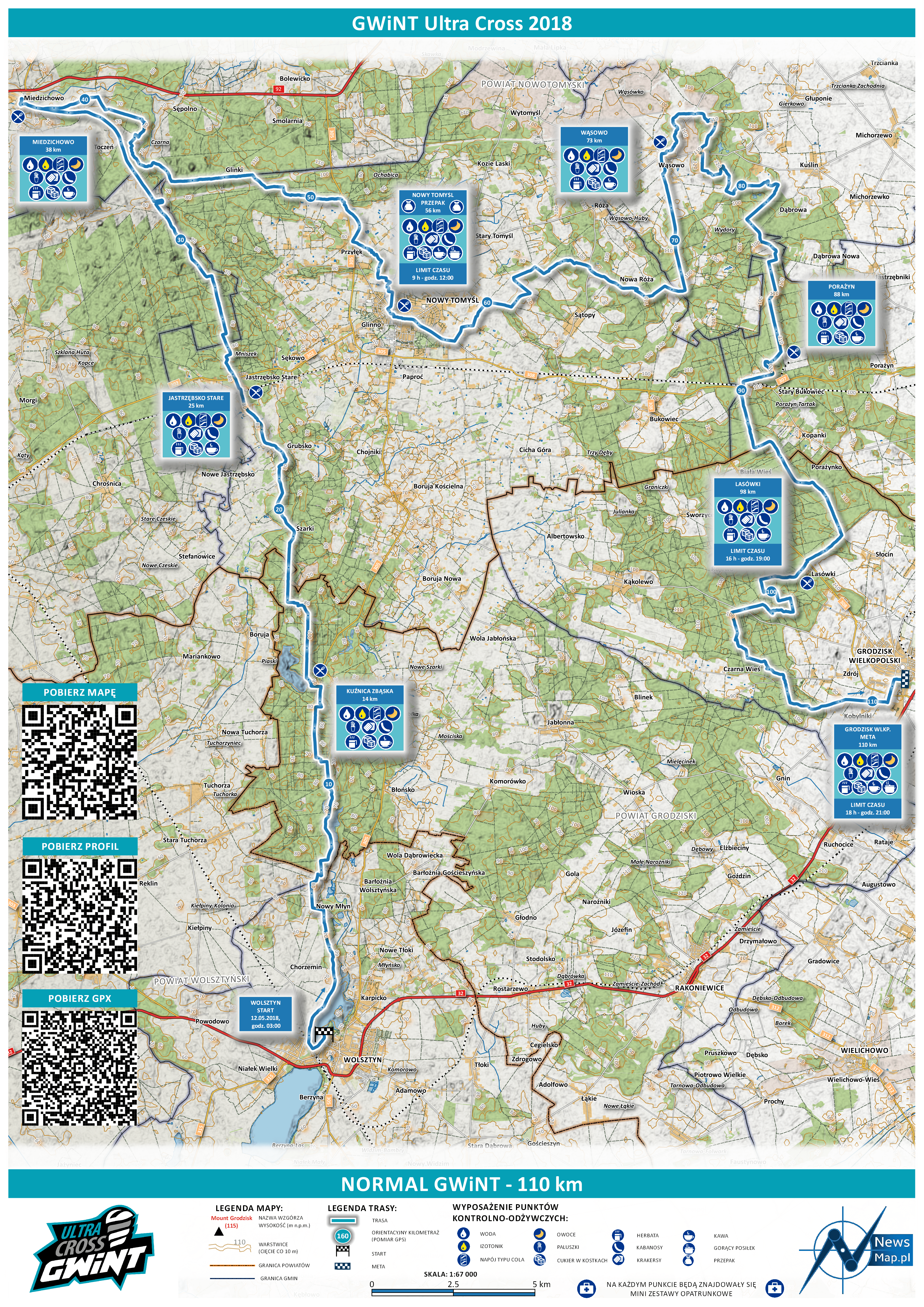 Mapa statyczna NORMAL GWiNT 2018