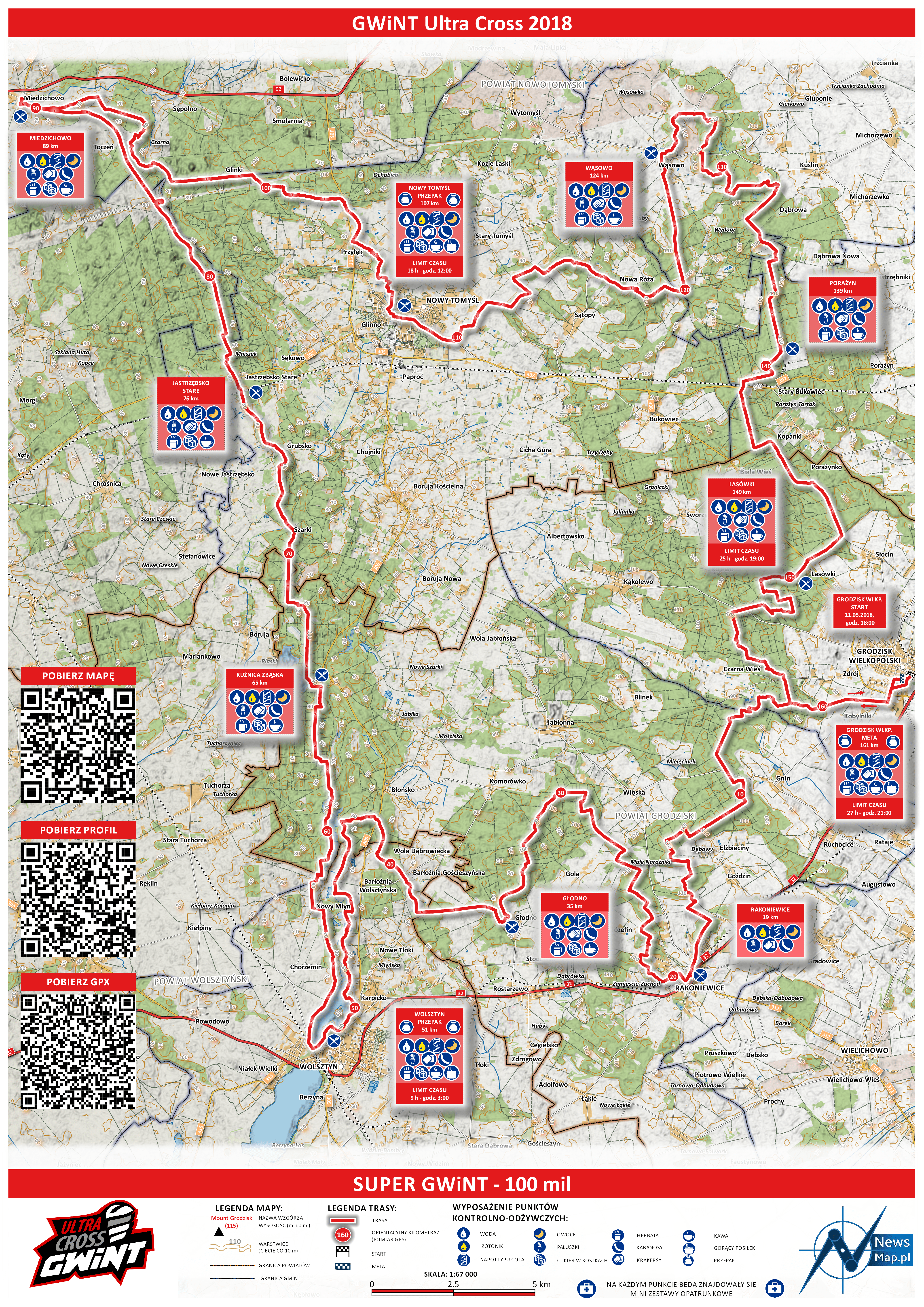 Mapa statyczna SUPER GWiNT 2018