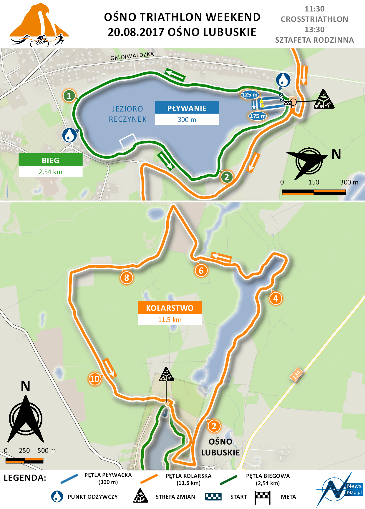 Ośno Weekend Triathlon (drugi dzień -150 dpi)