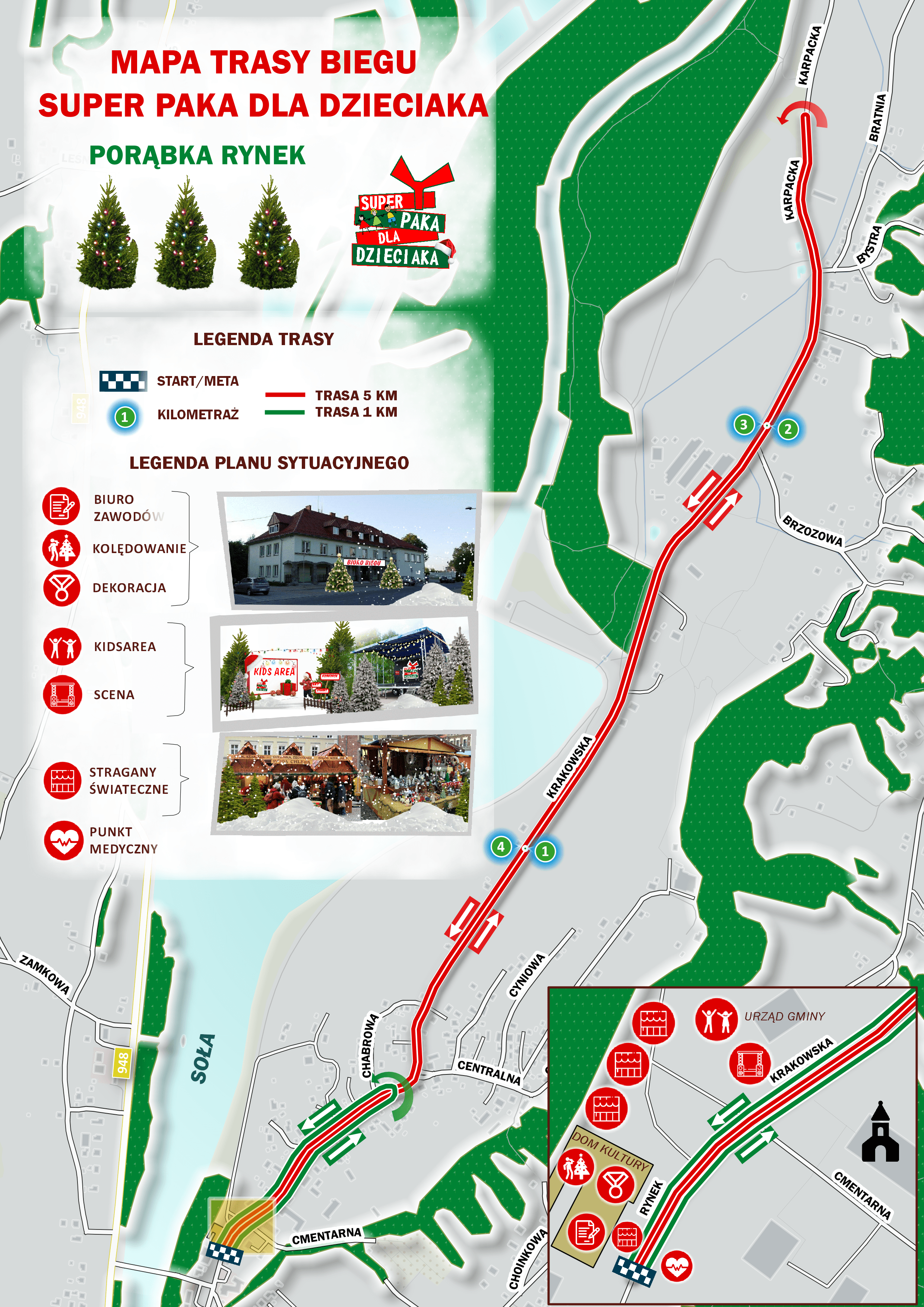 Super Paka - mapa trasy 2018 (on-line)