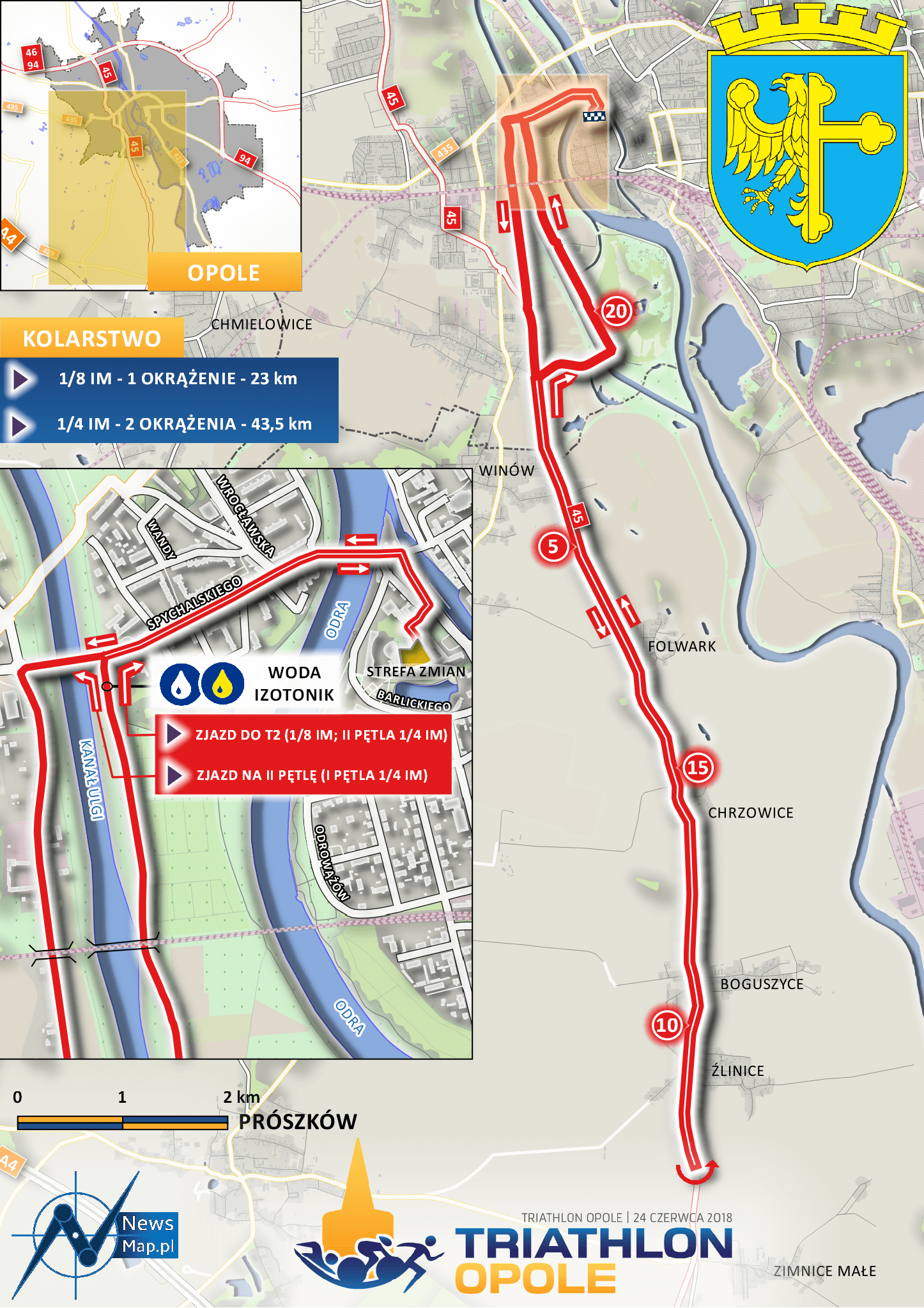 Triathlon Opole 2018 - Rower