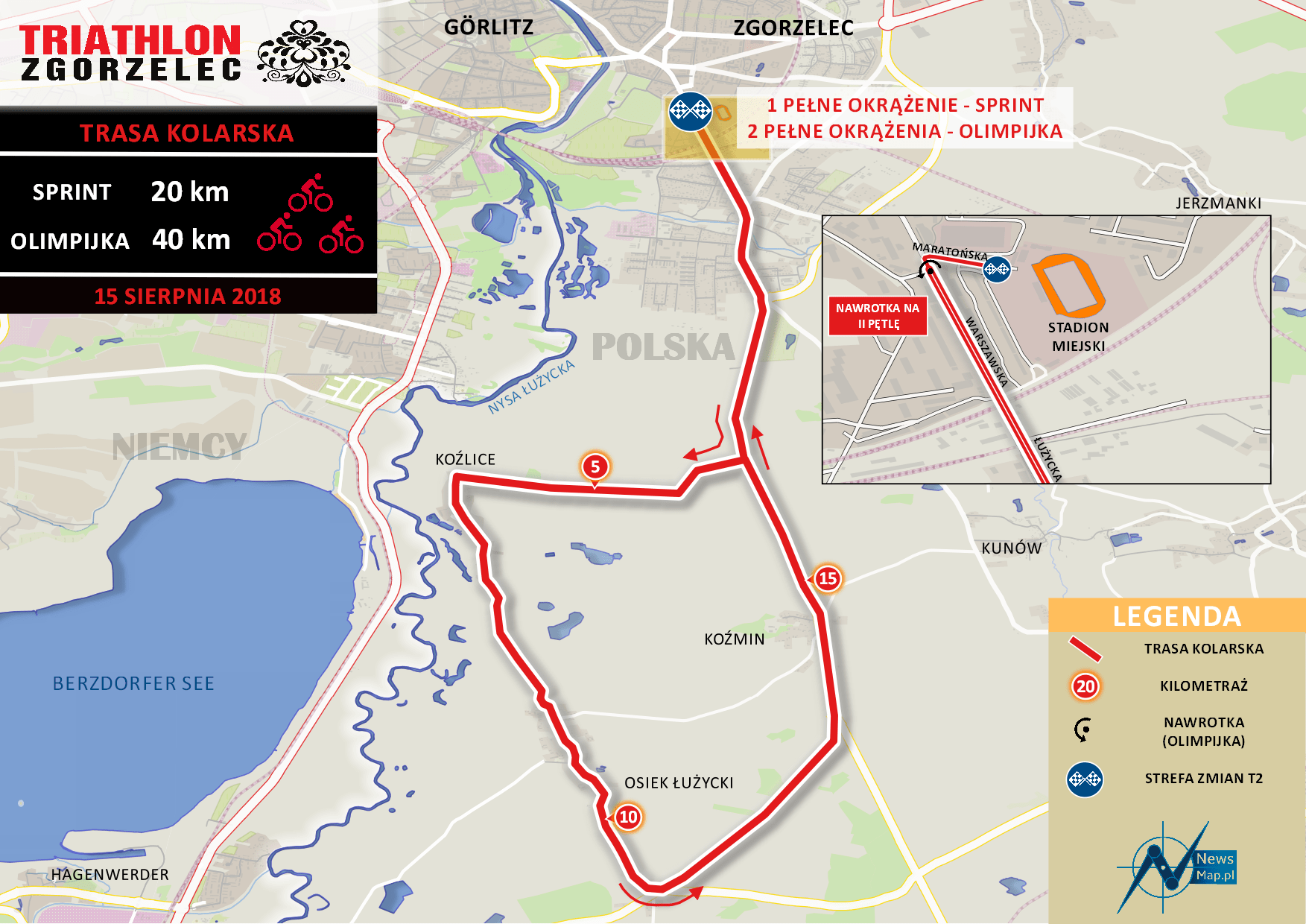 Triathlon Zgorzelec 2018 - rower (mniejsza rozdzielczość - FB)