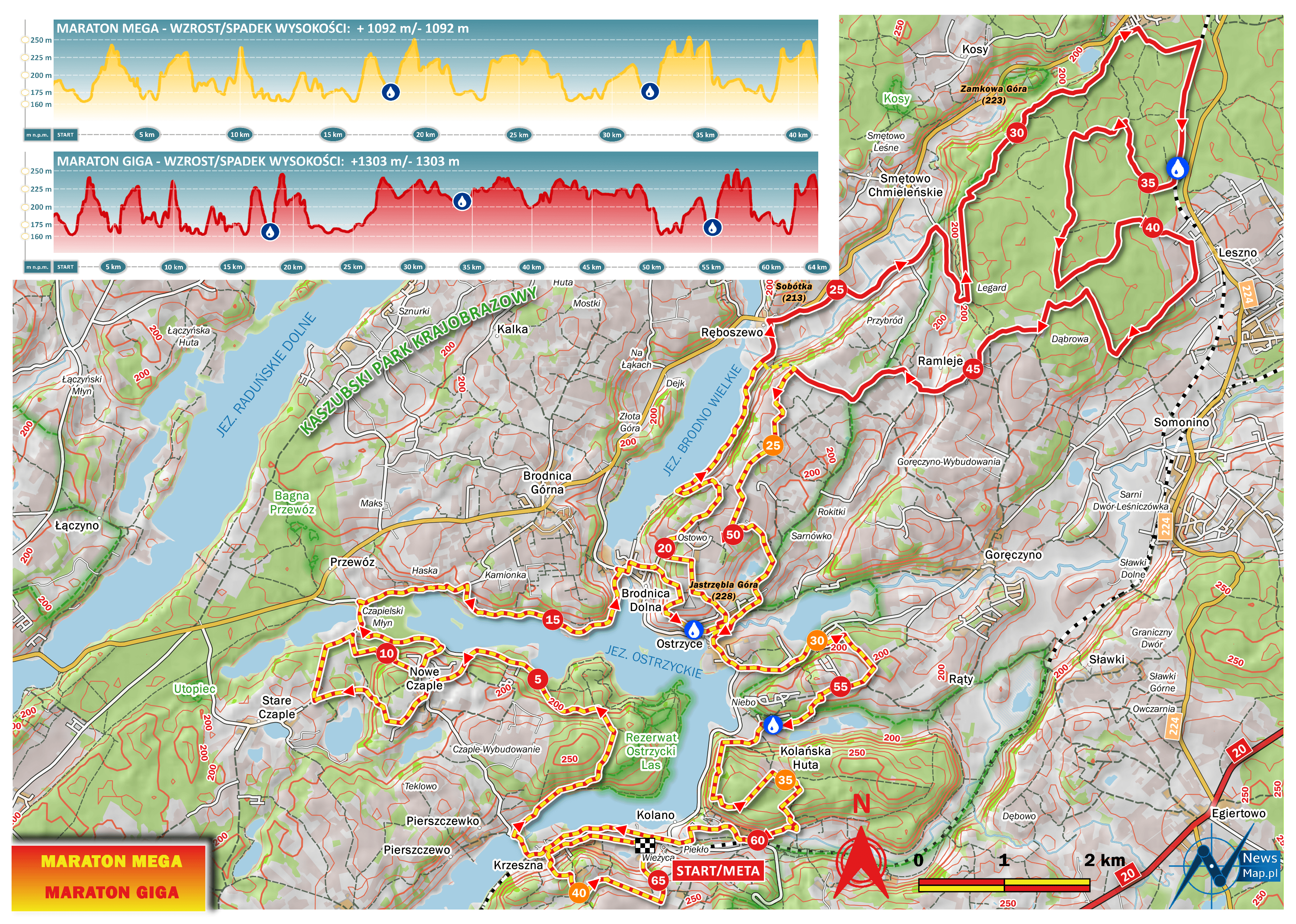 Mapa racebook II etap MTB Energy