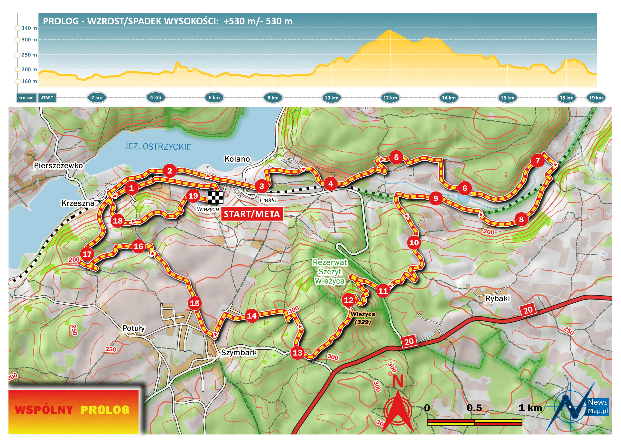 Mapa racebook Prolog MTB Energy