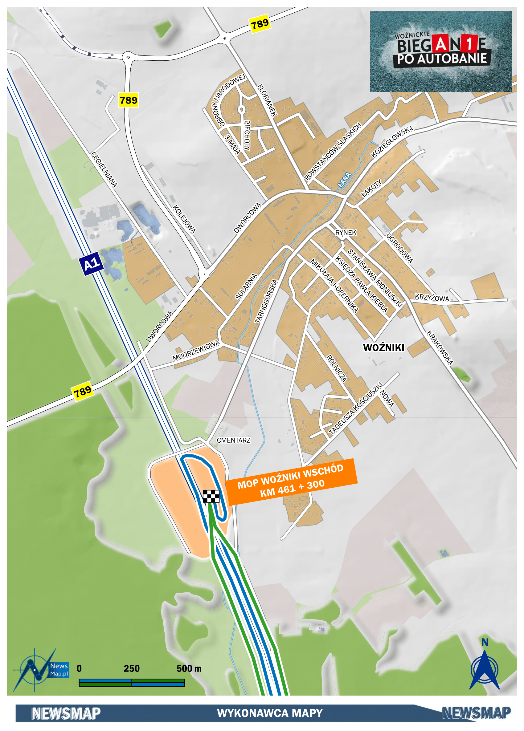 Mapa statyczna - plan sytuacyjny (wektor)-1